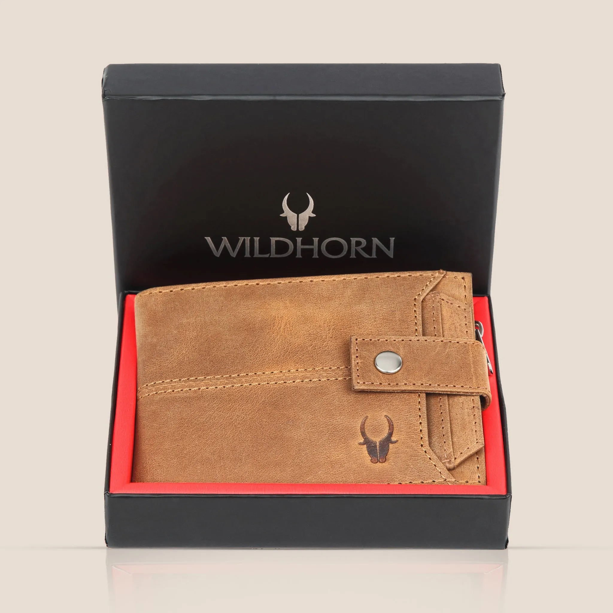 WINSTON RFID Protected Leather Wallet for Men