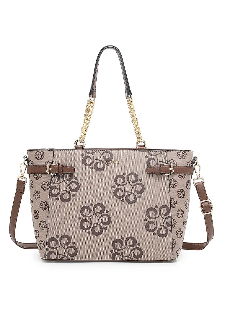 Women's Monogram Top Handle Sling Bag / Crossbody Bag - NEV 2316