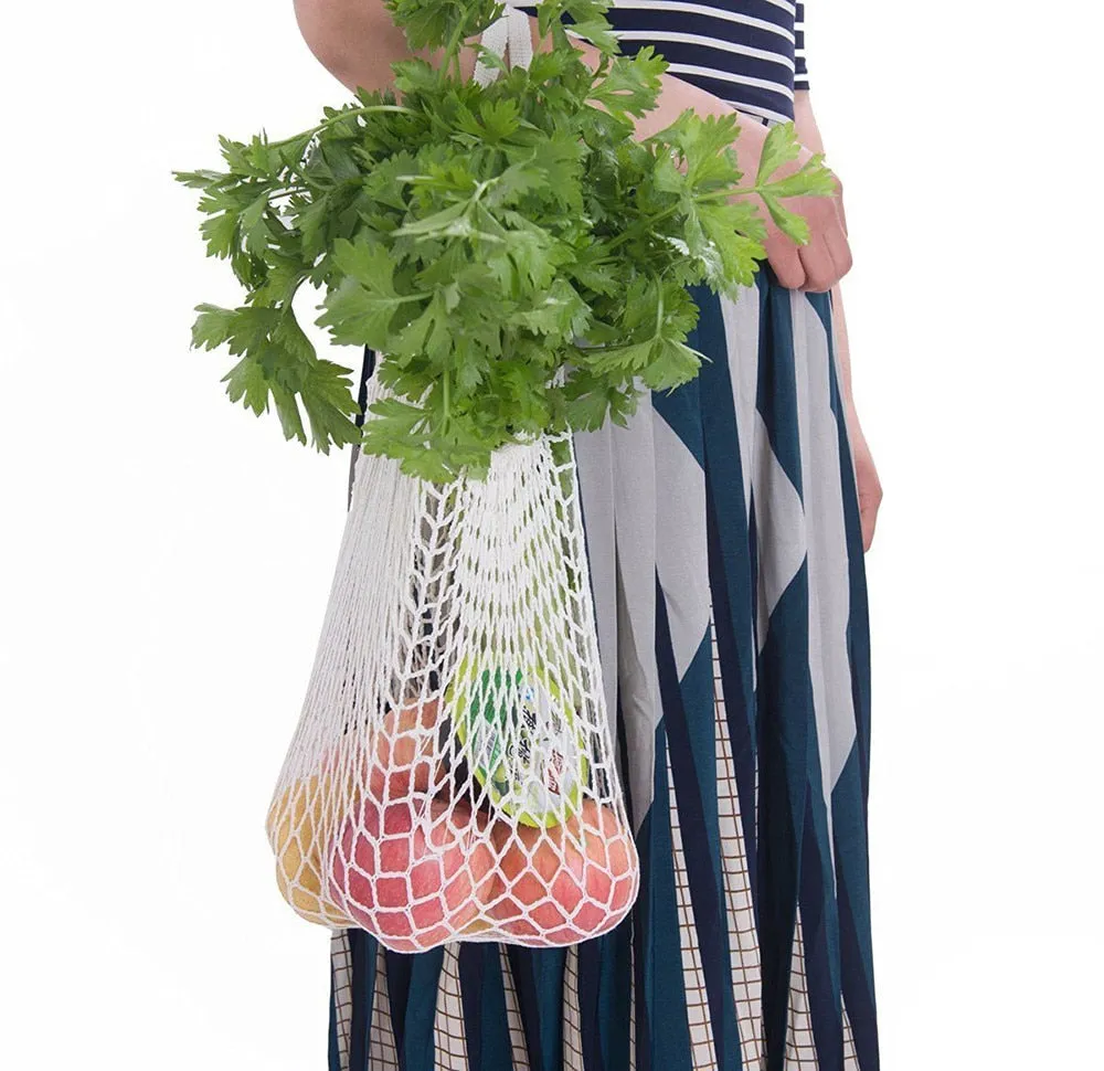 Women's Summer Mesh Net Tote Handbag