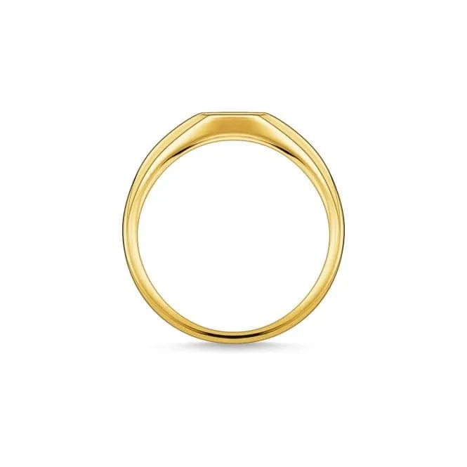 Yellow Gold Zirconia Star Stacking Ring TR2314-414-14